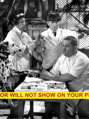 Home Wall Decor Photo Collectible Art Print 8x10 The Three Stooges, Actors